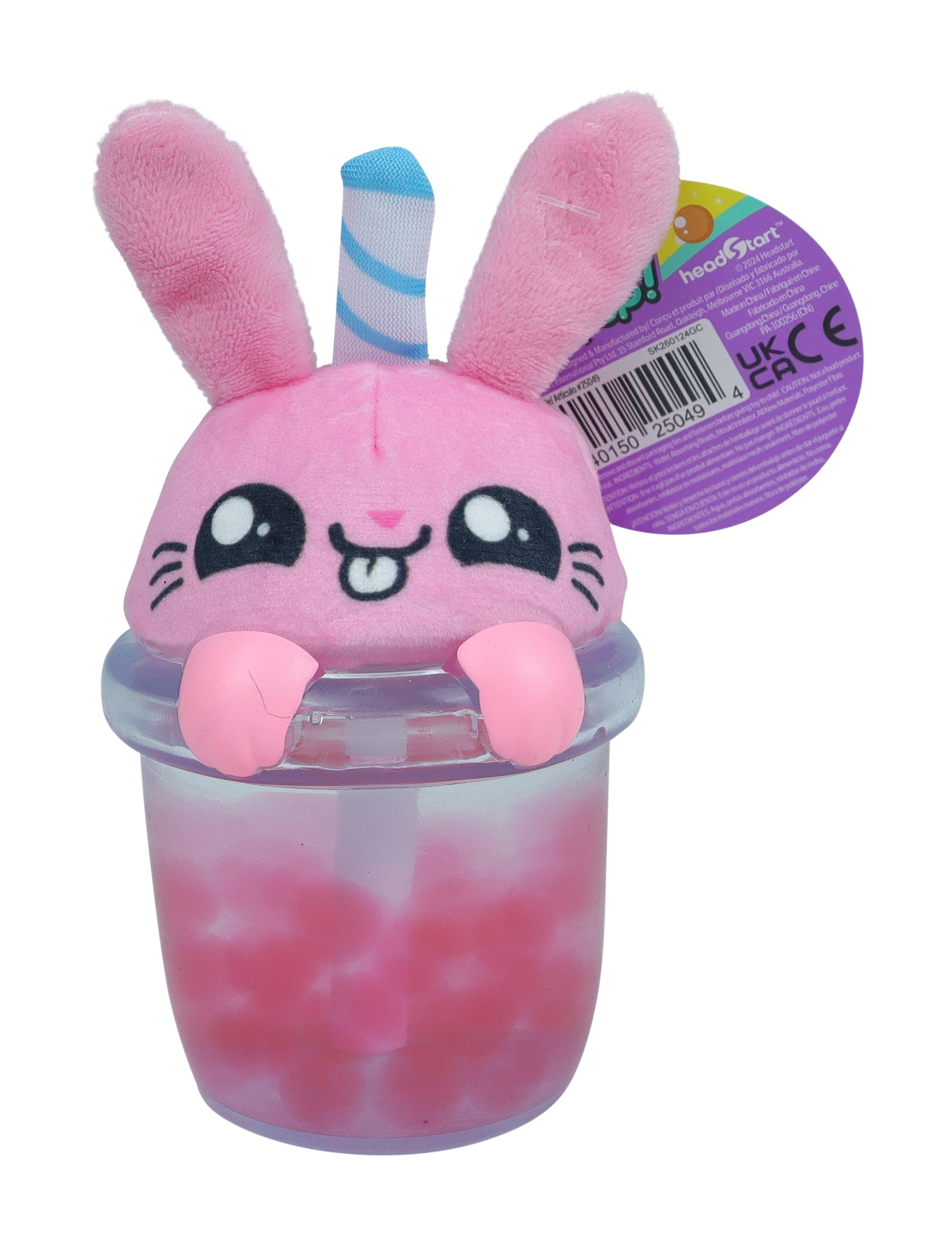 Bobapop Squishy Squad Assorted Characters, Styles May Vary, 1 Each, for Child Ages 2+, Novelty Toy