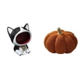 thumbnail image 1 of Estatua de gato con forma de cuenco para llaves, entrada, dibujo de calabaza, juguete de resina, adorno suave, adecuado para salas de estar, dormitori, 1 of 8