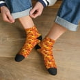 thumbnail image 3 of Rocae Autumn Maple Leaf Pile for Premium Adult Socks,Comfortable, Breathable, and Durable Socks, Perfect for Everyday Wear, 3 of 7