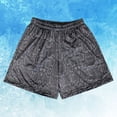thumbnail image 2 of DHFJKG Jogging Shorts Mens Casual Outdoor Sports Breathable Loose Fit Elastic Waist Shorts Stylish Bottoms, 2 of 3