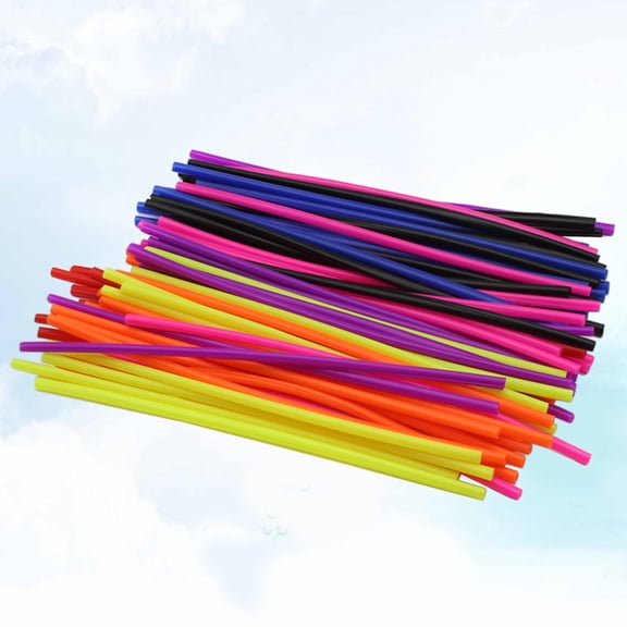72 PCS Bike Spoke Spoke Skins Covers Motorcycle Motocross Dirt Bike MTB Wheel Rim Spoke Wraps Protector Kit (Random Color)