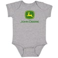 thumbnail image 3 of John Deere Infant Baby Boys Logo One Piece Bodysuit-Oxford-18 Months, 3 of 5