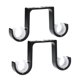 thumbnail image 1 of 2 piezas de accesorios para el hogar, soportes para barras de cortina, cortinas dobles para techo, ventanas, aleación de aluminio, 1 of 1