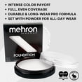 thumbnail image 2 of Base de maquillaje Mehron, pintura grasa blanca, 38 g, 2 of 6