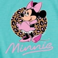 thumbnail image 3 of Mickey & Friends - Minnie Leopard Print - Toddler And Youth Girls Short Sleeve Graphic T-Shirt, 3 of 5