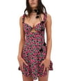 thumbnail image 2 of Michellecmm  Women's Summer Mini Dress Sleeveless Cutout Floral A-Line Tank Dress, 2 of 6