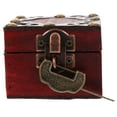 thumbnail image 5 of GOOHOCHY 1Pack Jewelry Box with Lock in Retro Style for, 5 of 8