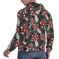 thumbnail image 3 of Hoodies for Men - Autumn Forest Mushrooms Long Sleeve Comfrt Men'S Fashion Hoodies & Sweatshirts, Sweatshirts for Men Hoodies Pullover Clothing Clothes with Pouch, 3 of 7