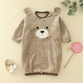 thumbnail image 6 of LUOGENLI Girls Pajamas Shorts Sets Silk Autumn Winter Toddler Girls Long Sleeve Cartoon Embroidered Hoodies Dress Kids Warm Casual Sweatshirt Clothes Tops Girls Pajamas Size 8-10 Summer 9-12 Years, 6 of 9