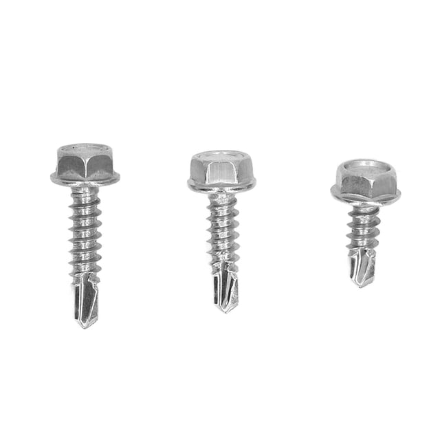 Tornillos hexagonales NikouMX 150 piezas Acero inoxidable 304