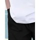 thumbnail image 5 of Casual Crew Neck Cotton T-Shirt, Alphabet Pattern, Medium Stretch, Knit Fabric, for Boys, Easter, Summer, 5 of 6