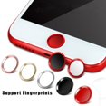 thumbnail image 3 of 5 PACKS Support Fingerprint Unlock Touch Key Id Home Button Stickers Protectors, 3 of 9