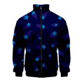 thumbnail image 3 of Chaqueta con estampado geométrico en 3D para hombre, abrigo de manga larga con estampado moderno, ropa de calle, chaquetas deportivas de gran tamaño con cremallera y personalidad, 3 of 5