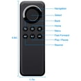 thumbnail image 3 of Wekity Nouvelle Télécommande de Remplacement CV98LM Compatible avec Amazon Fire TV Stick et Amazon Fire TV Box Sans Fonction Vocale, 3 of 5