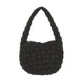thumbnail image 2 of Bolso de nube plisado, moderno, para hombro, portátil, para hacer bolas de masa hervida, de gran capacidad, de algodón con plumón para debajo del brazo, 2 of 4