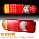 thumbnail image 3 of Luces de Remolque LED 46 Unique Bargains 12V-36V Giro Señal Freno Trasera, 3 of 7