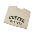 thumbnail image 2 of Coffee Weather Sweatshirt, Coffee Lover Gifts, Cozy Winter Sweatshirt, 2 of 5