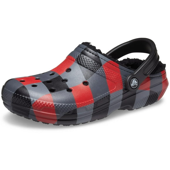 Crocs Women's Men's Classic Lined Clog | Warm and Fuzzy Slippers
