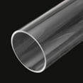 thumbnail image 3 of Uxcell Clear Rigid Acrylic Pipe 64mm ID x 70mm OD x 305mm Round Tube Tubing for Water, 3 of 5
