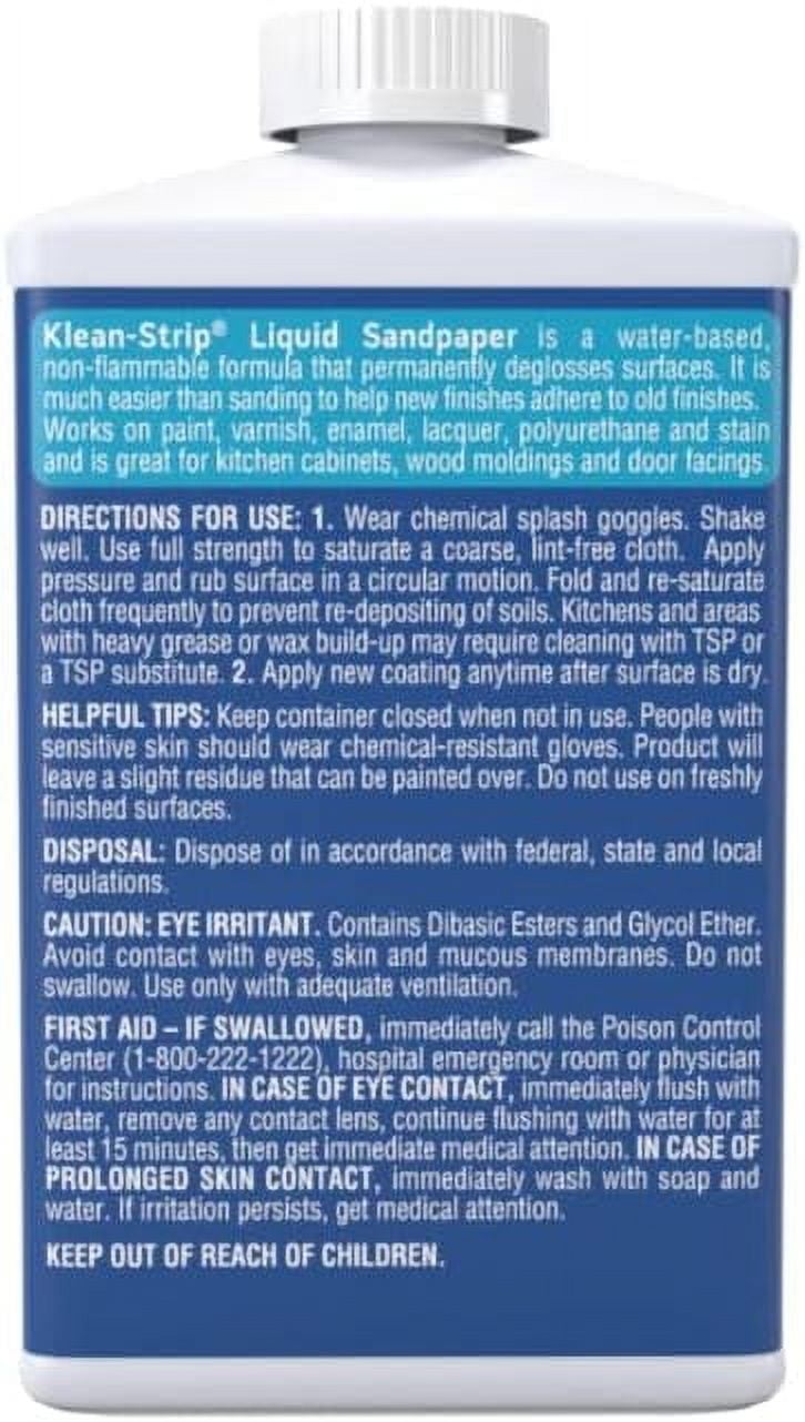 Liquid cheap sandpaper walmart