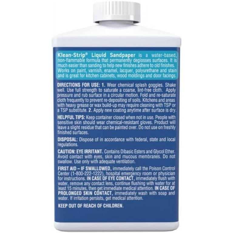 Klean Strip Green Easy Liquid Sander Deglosser 32 Fl. Oz
