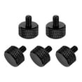 thumbnail image 1 of 5 Pcs Vis à Pouce Mollées Tête Plate M4x6mm pour Cartes Graphiques, Noir, 1 of 6