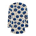 thumbnail image 5 of IYYVV Halloween Cardigan Pumpkin Goast Witch 2026 Halloween Sweaters for Women Long Sleeve Oversized Cardigan Royal Blue M, 5 of 7