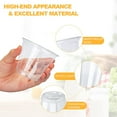 thumbnail image 2 of 100 Pack 9 oz Clear Plastic Cups, 10 Ounce Disposable Plastic Drinking Cups, Crystal Clear PET Plastic Cups for Parties, Wedding, Christmas Day, 2 of 8