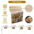 thumbnail image 5 of Thanksgiving Sunflower Table Runner, Autumn Thanksgiving Kitchen Dining Table Decoration for Home Party Decor 13x36 Inches, 5 of 9