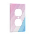 thumbnail image 2 of Yayeee Duplex Wall Plate 1-Gang 4.5"x2.7" Home Receptacle Light Switch Decorative Outlet Cover, Pink Gradient, 2 of 7