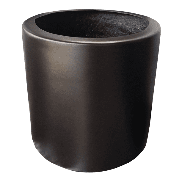 Maceta de Fibra de Vidrio FibraFormas Cilindro 40cm Chocolate Cilindro-40