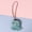 Blue, variant on Cute Dinosaur Name Sticker Pendant Cartoon Animal Plush Stuffed Doll Anti-lost Mark Name Tag Charm Keychain Bag Decor