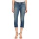 thumbnail image 1 of Vintage America Womens Boho Cropped Jeans, Azul, 8 Vintage America recortado, 1 of 2