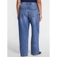 thumbnail image 3 of Terra & Sky Women's Plus Mid Rise Barrel Jeans, 30” Inseam, Sizes 16W-24W, 3 of 5
