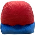 thumbnail image 7 of Marvel Kids Spiderman Bean Bag Chair with Sherpa Trimming, Blue/Red, 7 of 7