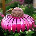 thumbnail image 1 of Hummingbird Feeder, Bird Feeders for Outdoors Metal Hanging Glass Humming Bird Feeder Pole, Garden Backyard Balcony Hummingbird Feeder, 1 of 7