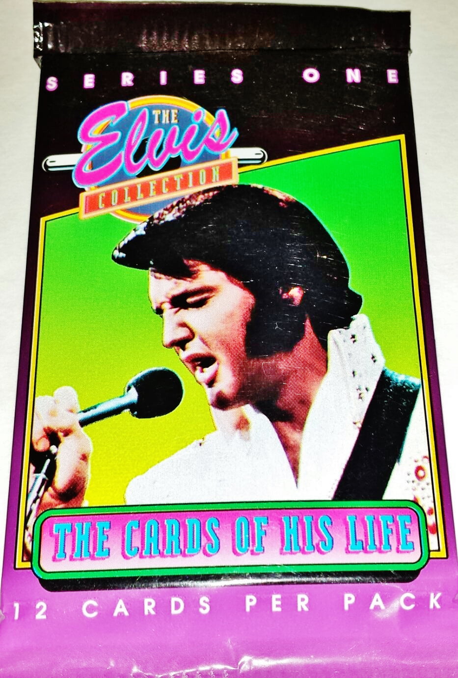 1992 Elvis Presley Collection Foil Blank Back Card All Shook Up RARE 