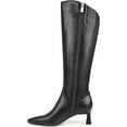 thumbnail image 2 of Naturalizer Women's Deesha Knee High Boot Black Leather Wide Calf 9M, 2 of 5