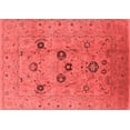 thumbnail image 1 of Ahgly Company Indoor Rectangle Oriental Red Industrial Area Rugs, 3' x 5', 1 of 4