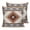Orange Beige, variant on Pillow Covers 24x24 Set of 2, Brown Gray Boho Throw Pillow Covers Decorative Couch Cushion Cover, Southwestern Ethnic Abstract Geometric Microfiber Soft Square Pillowcases for Bedroom Sofa