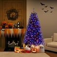thumbnail image 3 of Gymax 6 Halloween Tree Artificial Decoration Tree w/758 Branch Tips 6 Lighting Modes, 3 of 9