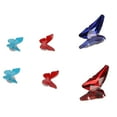thumbnail image 1 of 6pcs Cute Stylish Shoe Clips Set, Handmade DIY Decorative Shoe Buckle Accessory Plastic For Sports Shoes, Sandals, Wristbands, 1 of 8