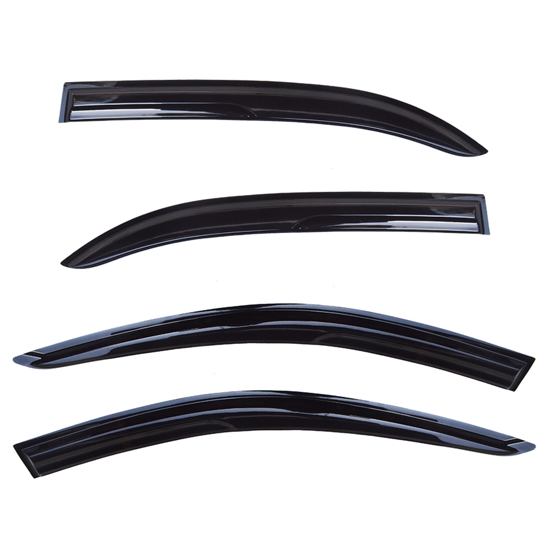 SEBLAFF 4Pc Window Visor Vent Fit for 03-08 Toyota Corolla Mugen Style Acrylic Rain Wind Guard
