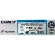Magnum Fasteners 2849925 33,5 degr-s Clous - lani-res inclin-s - tige lisse, paquet de 2500 - 2,37 x 0,113 po. Dia.