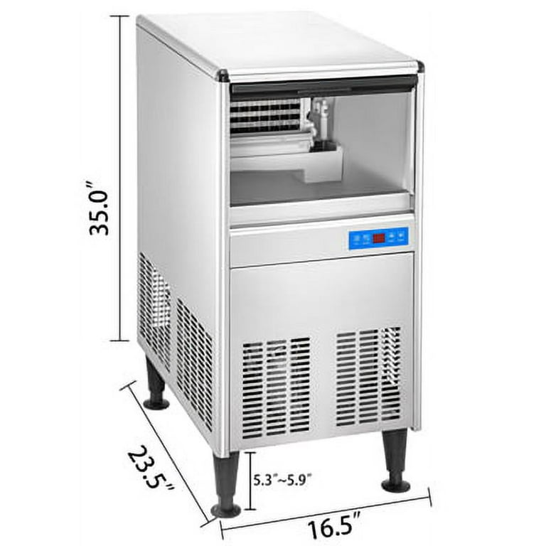 53WEEK® Fast Ice Making: 360lbs/24h  ETL Certified Commercial Ice Maker  Machine – 53week