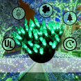 thumbnail image 4 of Cadena de luces Holiday Essence 100 LED verdes de 8,2 m para interiores y exteriores, 4 of 9