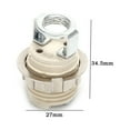 thumbnail image 5 of 1pc Lights Lighting Accessories G9 Lamp Bases With Metal Outer Ring With Holder (5pcs), 5 of 7