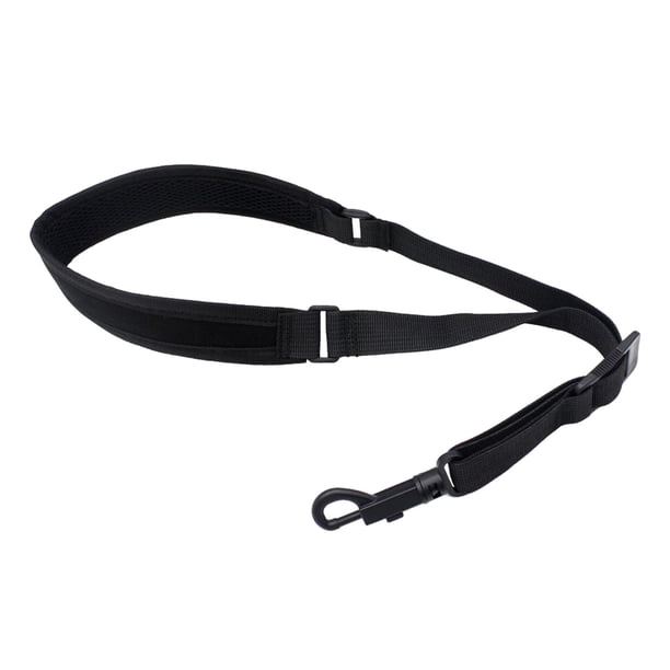 Correa de hombro ajustable para saxofón alto/tenor/barítono y clarinete negro