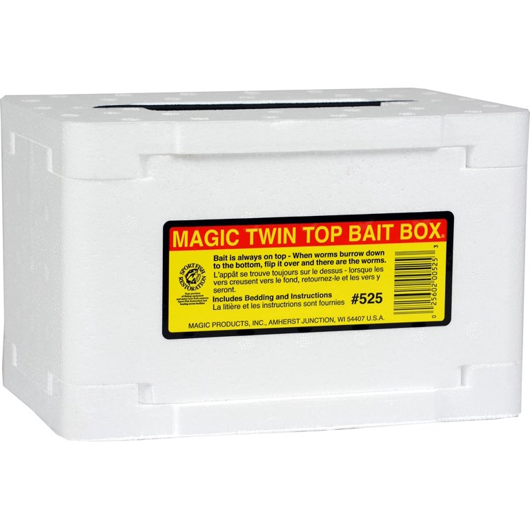 Magic Products Twin Top Bait Box - Walmart.com