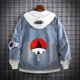 thumbnail image 1 of Anime Naruto Akatsuki Hole Denim Jacket Cosplay Jackets Clothes Costumes Men Hoodies Uzumaki Akatsuki Sakura Clothing TopsXXXL Gao Jinjia LED, 1 of 2